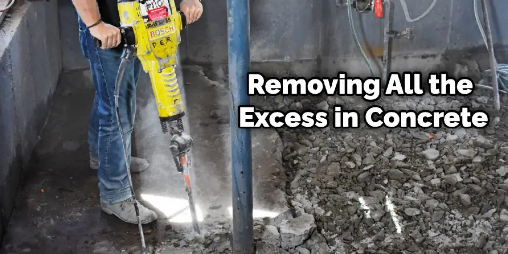 Removing All the Excess in Concrete