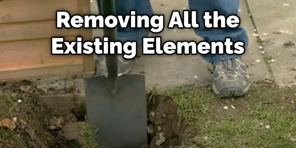 Removing All the Existing Elements