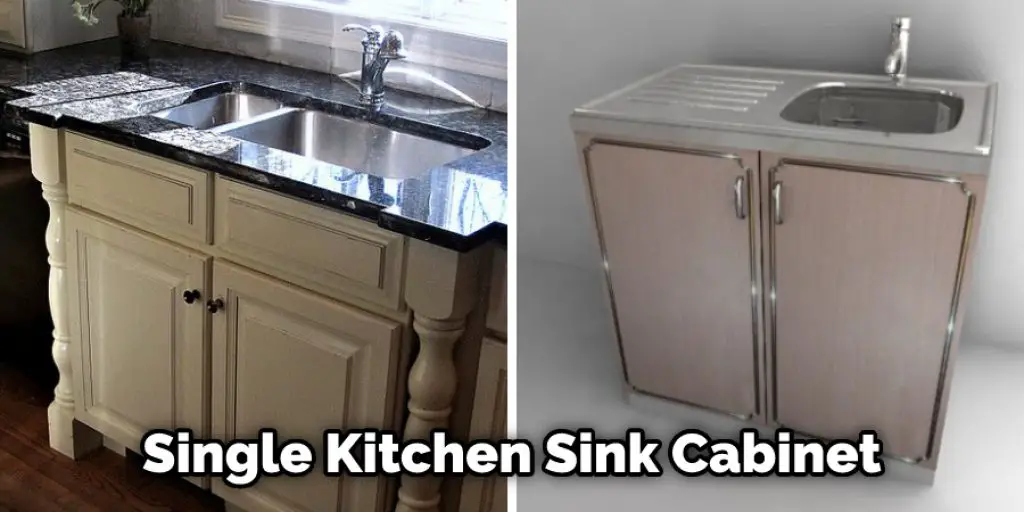 Single Kitchen Sink Cabinet