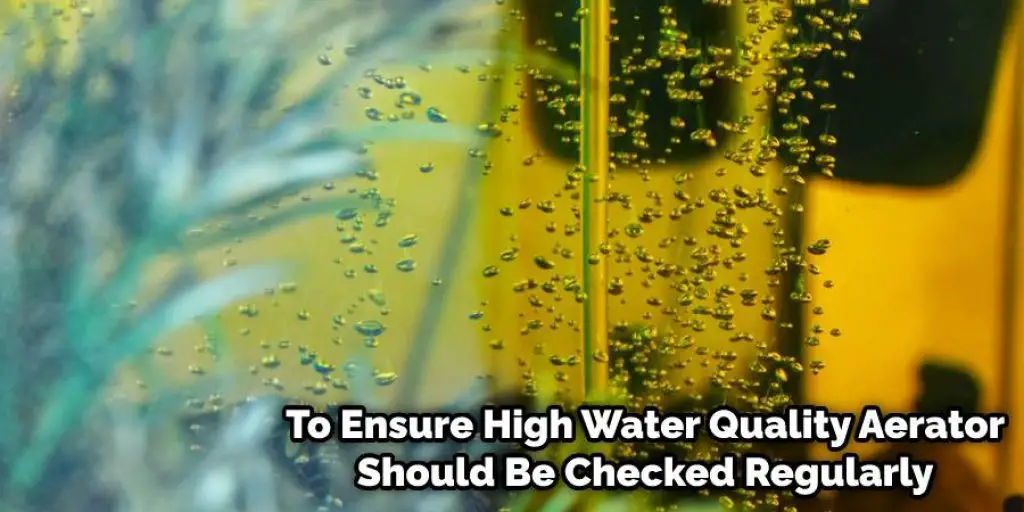 Check Water Quality Regularly