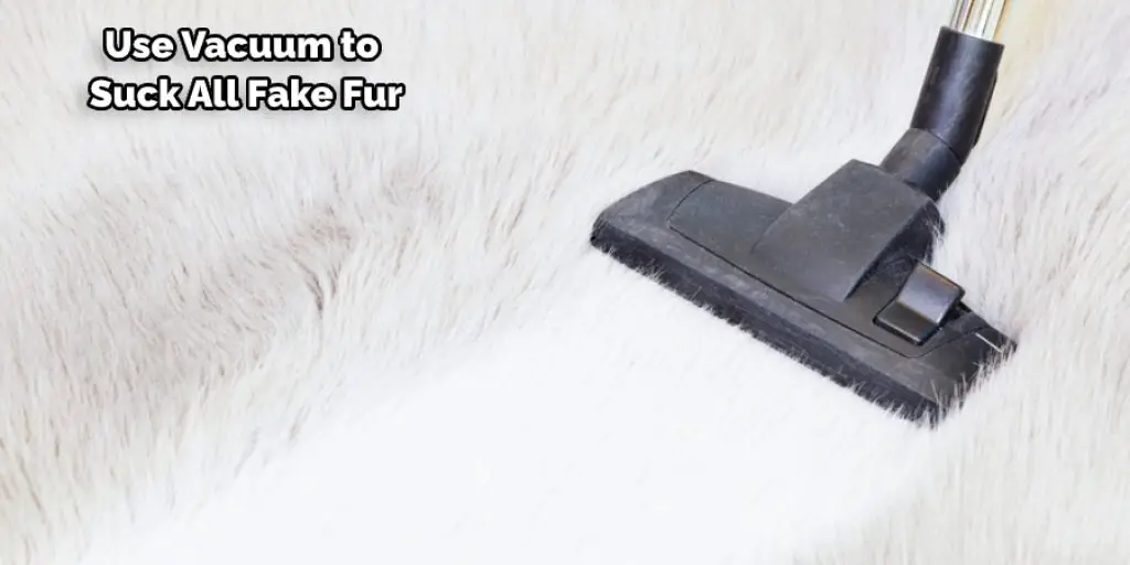 Use Vacuum to Suck All Fake Fur