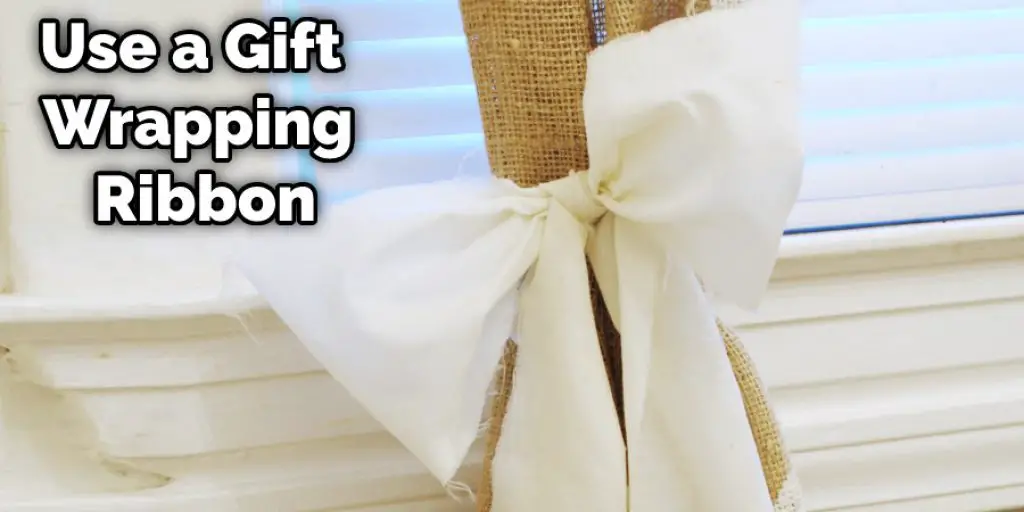 Use a Gift-wrapping Ribbon
