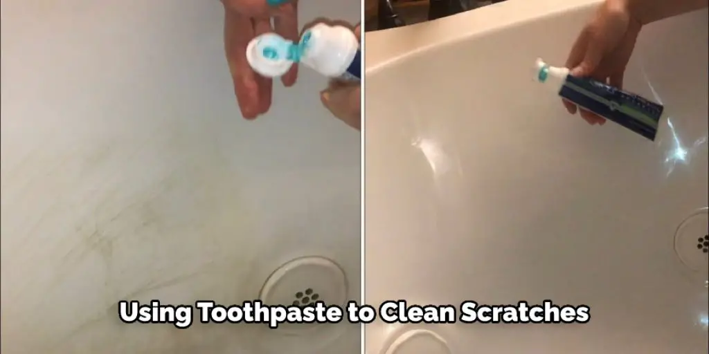 Using Toothpaste to Clean Scratches