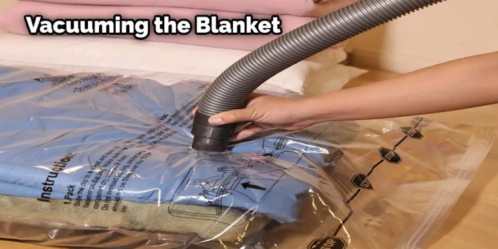 Vacuuming the Blanket