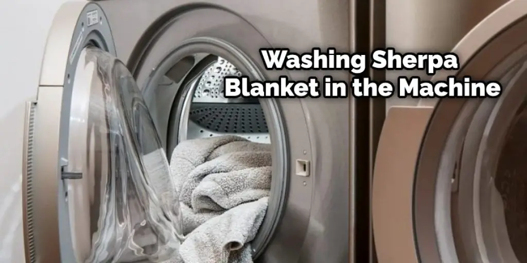 Washing Sherpa Blanket in the Machine
