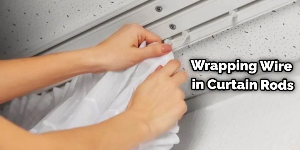 Wrapping Wire in Magnetic Curtain Rods