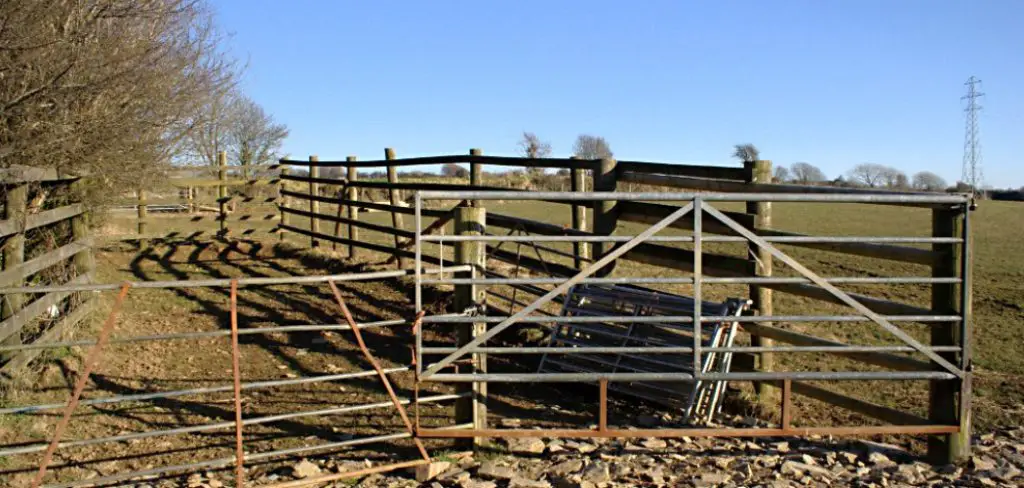 How to Build a Pipe Fence Cattle