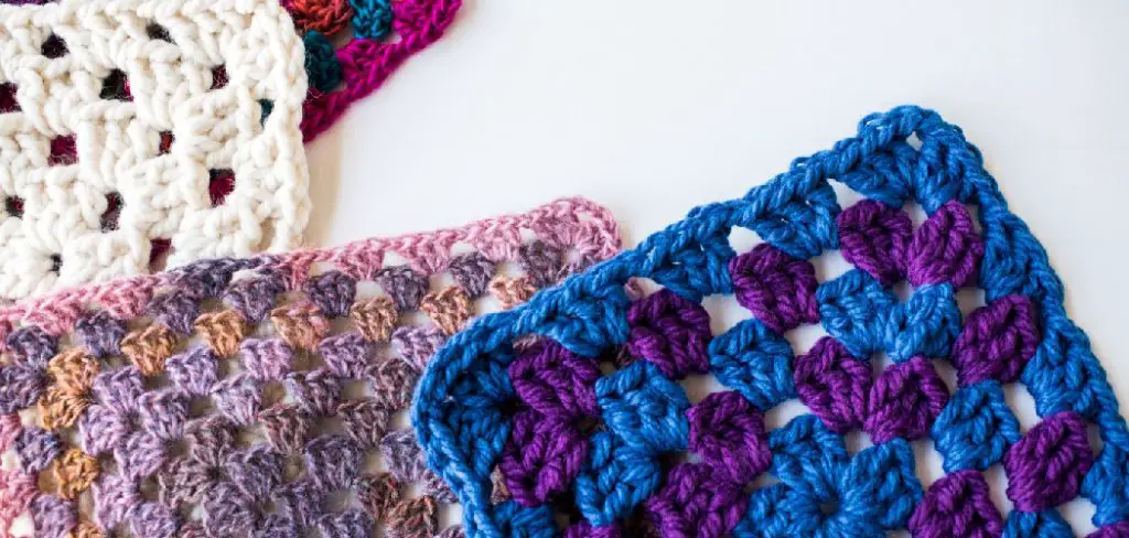 How to Crochet a Scalloped Edge on a Granny Square Blanket