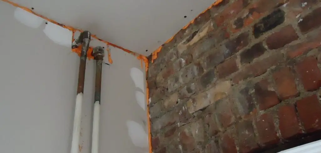 How to Drywall Over Brick
