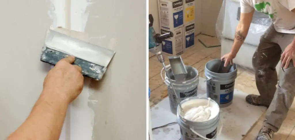 How to Mix Hot Mud for Drywall