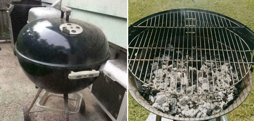 How to Turn a Charcoal Grill Into a Fire Pit
