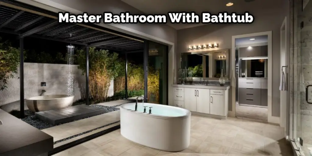  Master Bathroom With Bathtub 