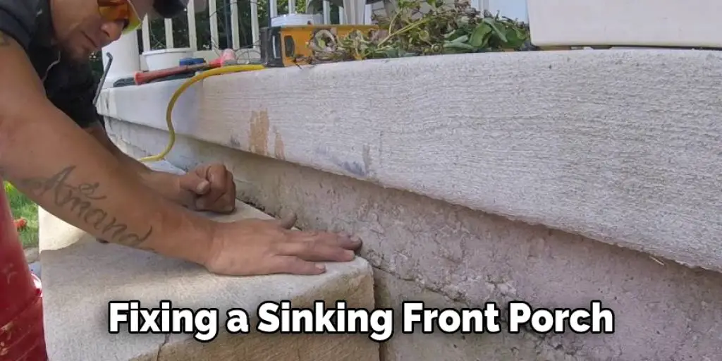 Fixing a Sinking Front Porch