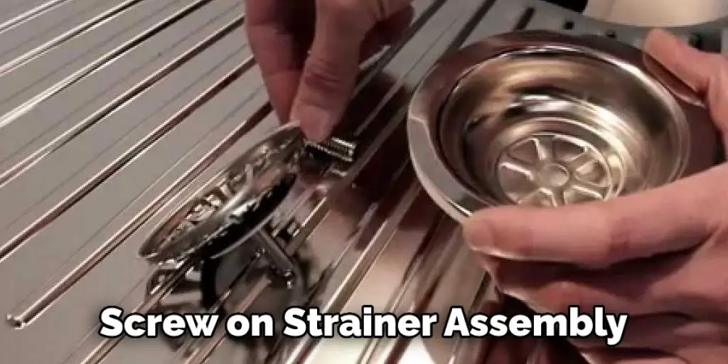 Screw on Strainer Assembly