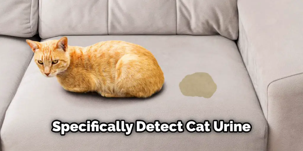 Specifically Detect Cat Urine
