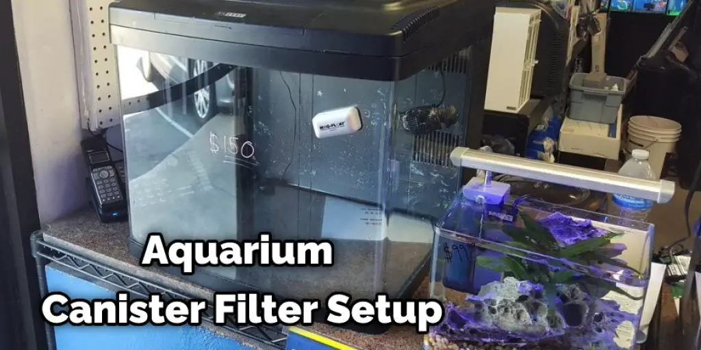 Aquarium Canister Filter Setup