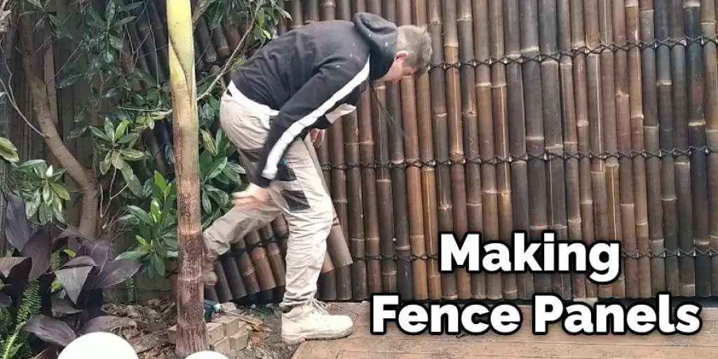 Making Fence Panels
