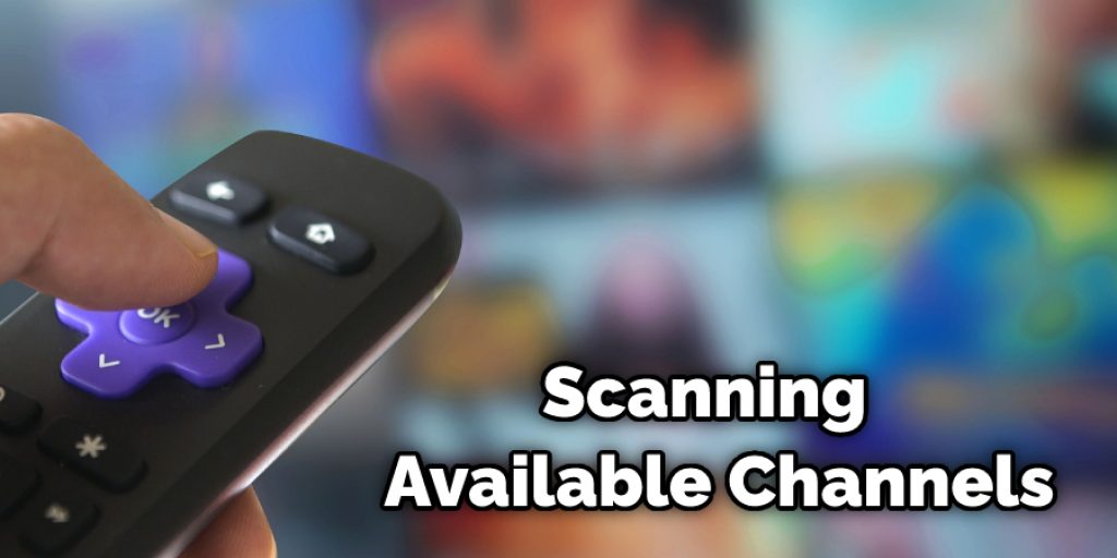 Scanning  Available Channels