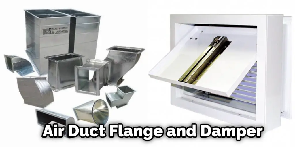Air Duct Flange and Damper