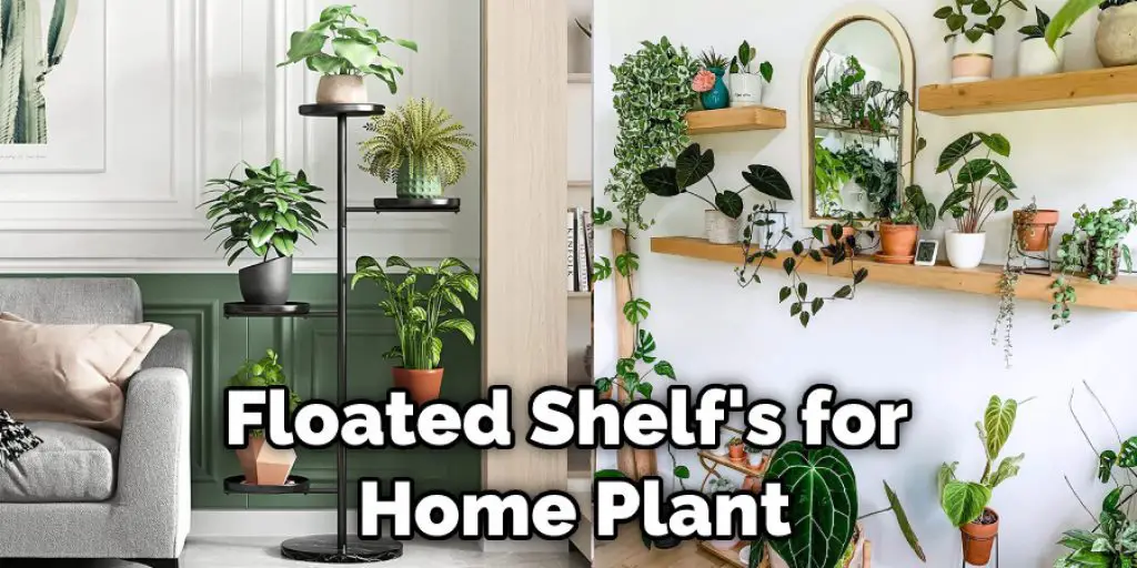 Floated Shelf's for Home Plant