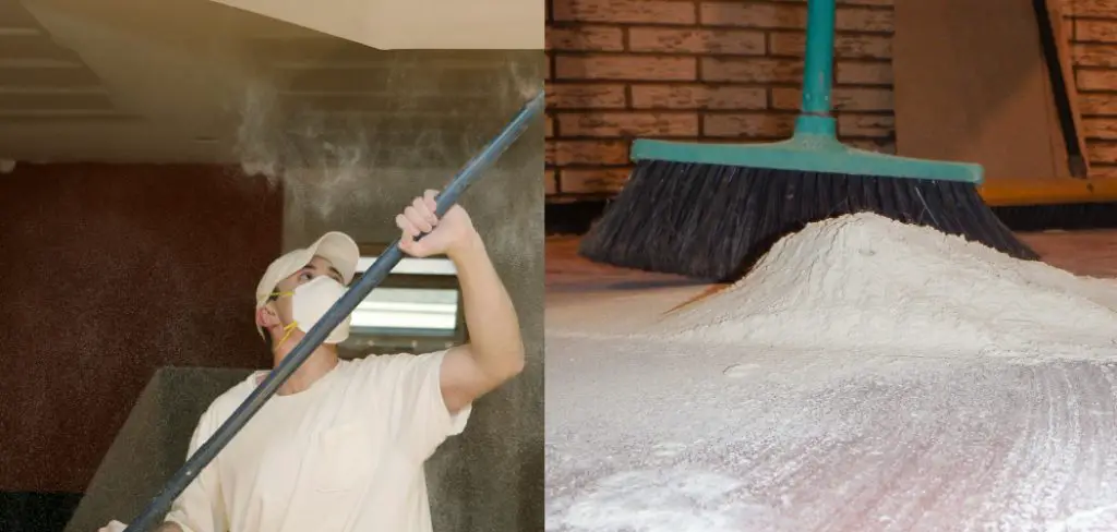 How to Clean Up Drywall Dust From Concrete