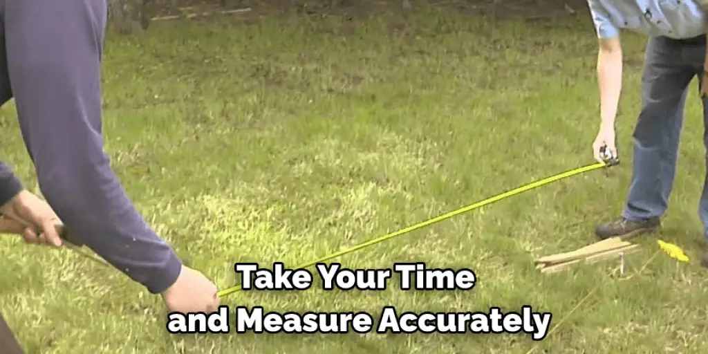 Take Your Time and Measure Accurately