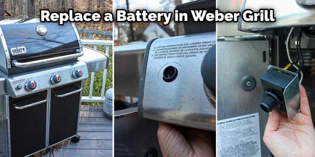 Replace a Battery in Weber Grill
