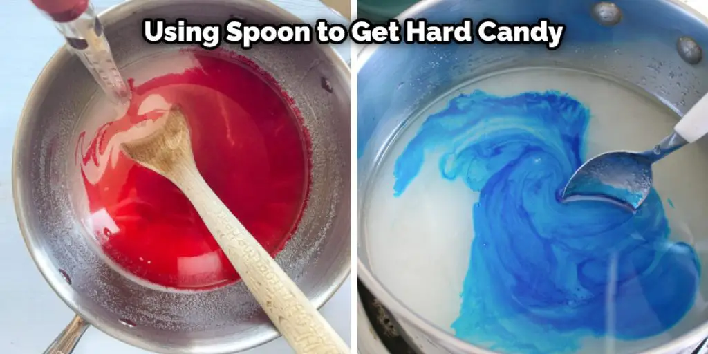 Using Spoon to Get Hard Candy