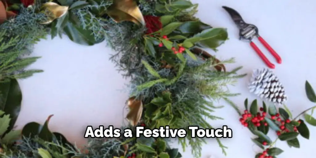Adds a Festive Touch