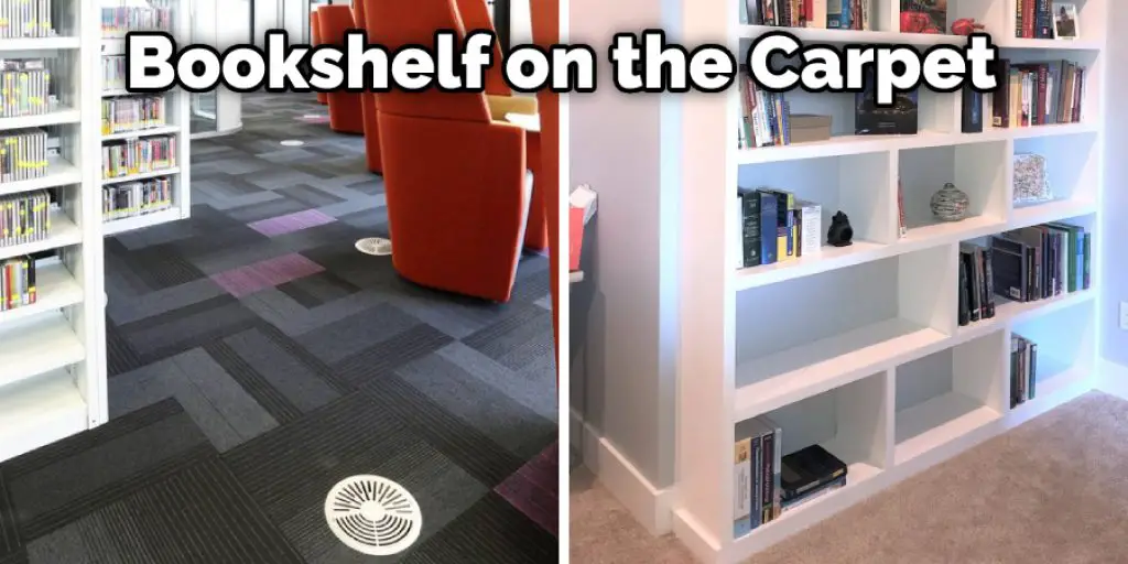 Bookshelf on the Carpet