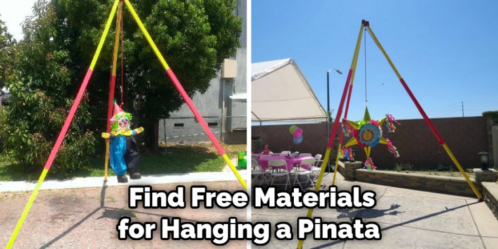 Find Free Materials for Hanging a Pinata 