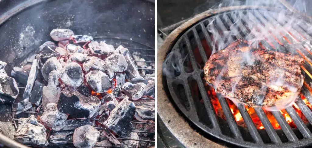 How to Put Out a Charcoal Grill Without a Lid
