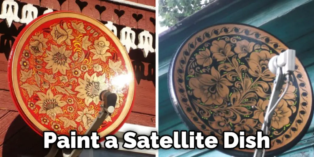 Paint a Satellite Dish