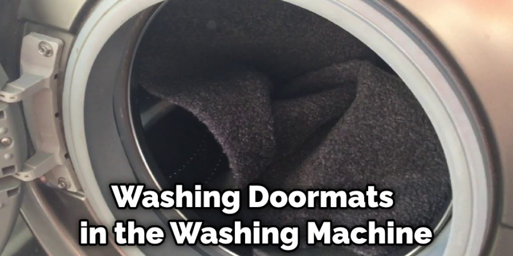 Washing Doormats in the Washing Machine
