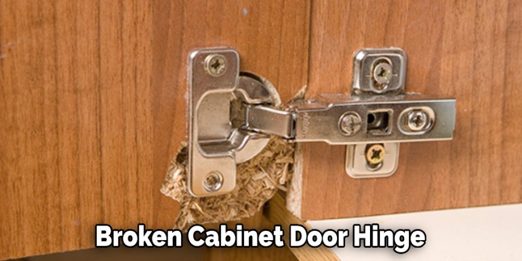 Broken Cabinet Door Hinge