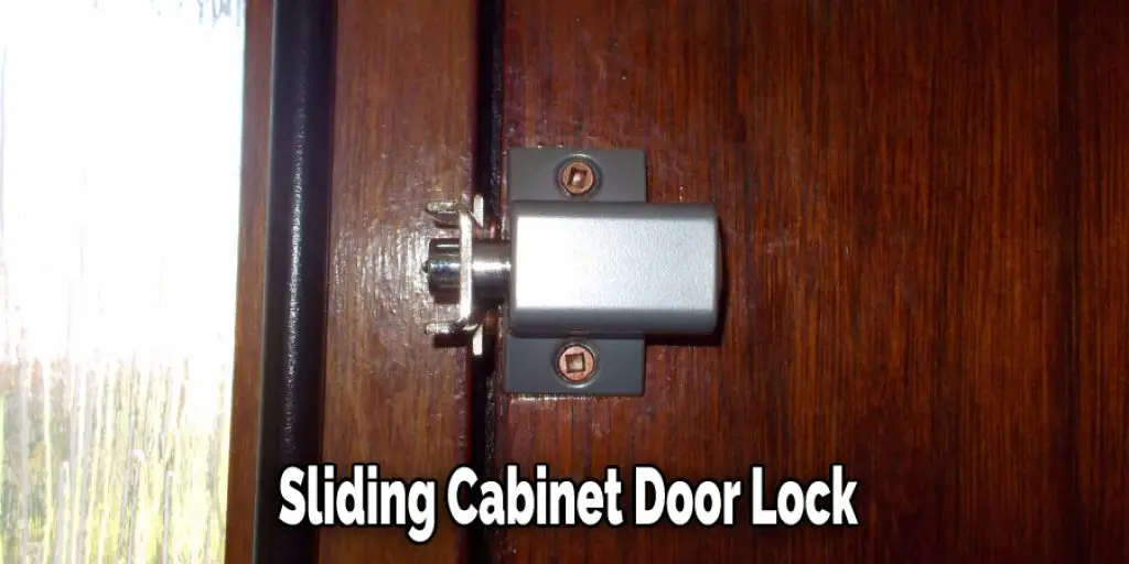  Sliding Cabinet Door Lock