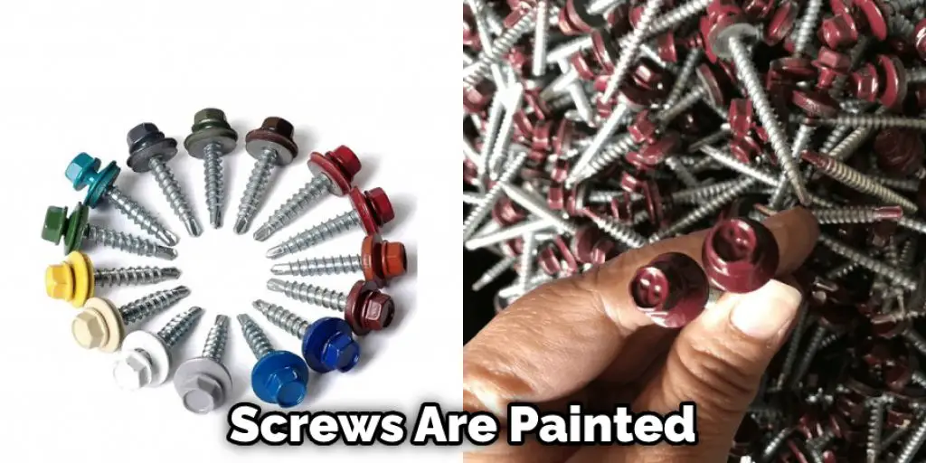 Screws Are Painted