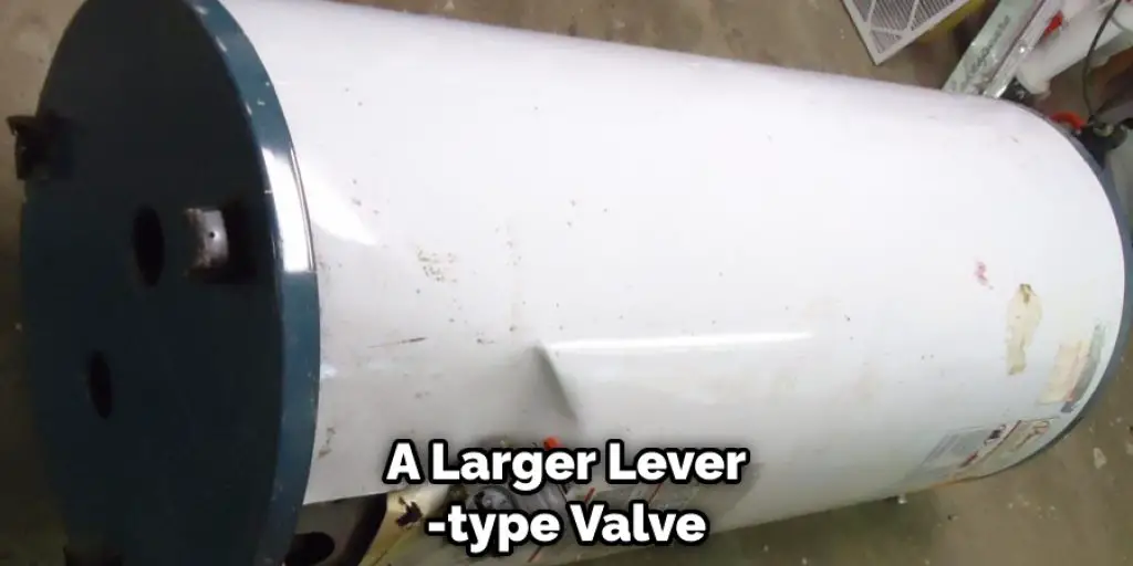 A Larger Lever-type Valve