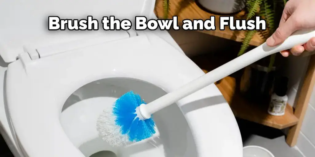Brush the Bowl and Flush