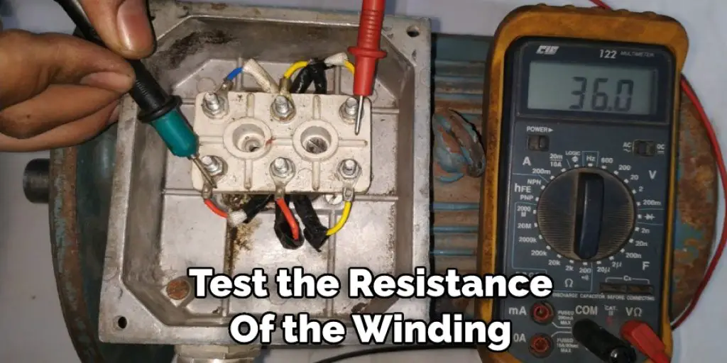 Test the Resistance Of the Winding