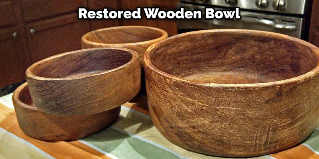 Restored Wooden Bowl 