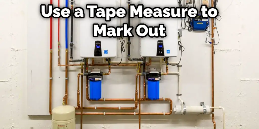 Use a Tape Measure to Mark Out