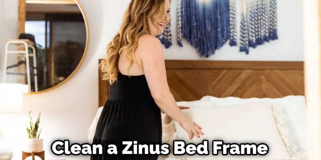 Clean a Zinus Bed Frame