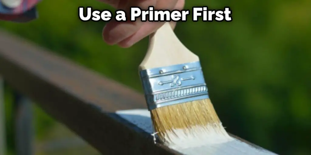 Use a Primer First