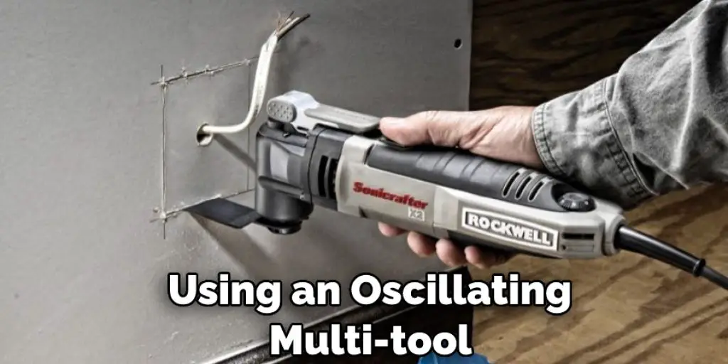 Using an Oscillating  Multi-tool 