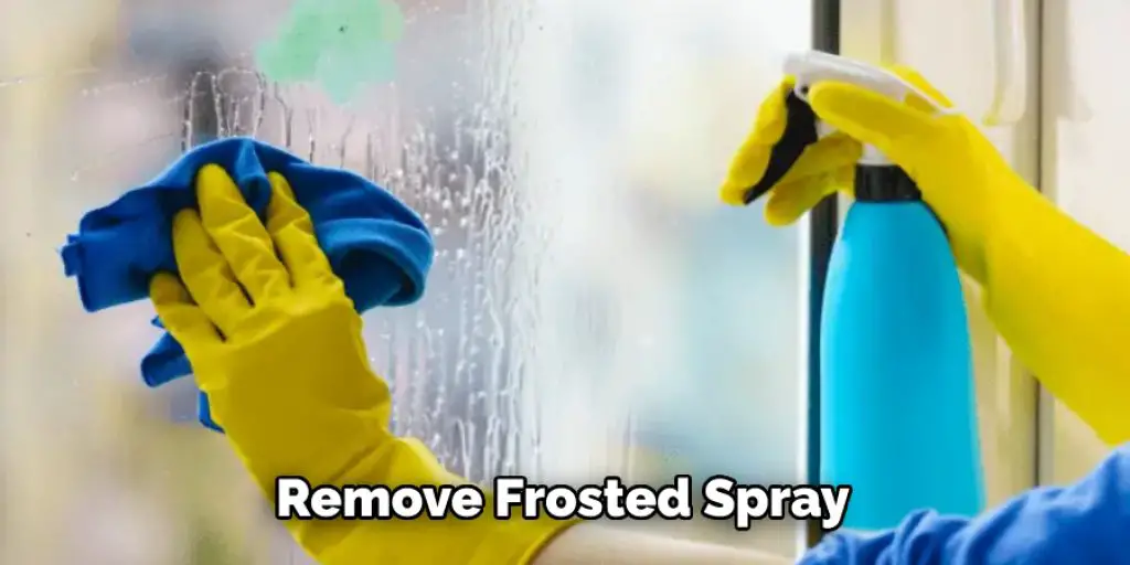 Remove Frosted Spray