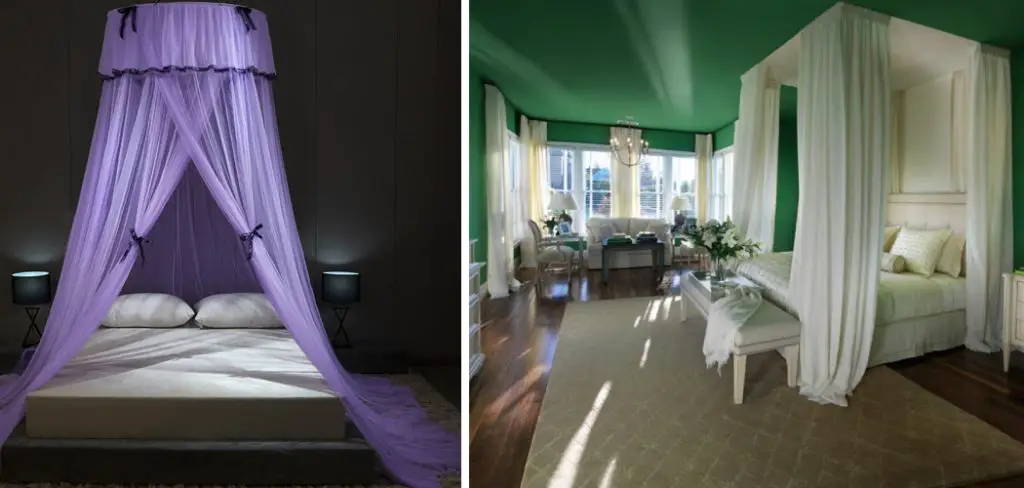 How to Hang Bed Canopy from Ceiling
