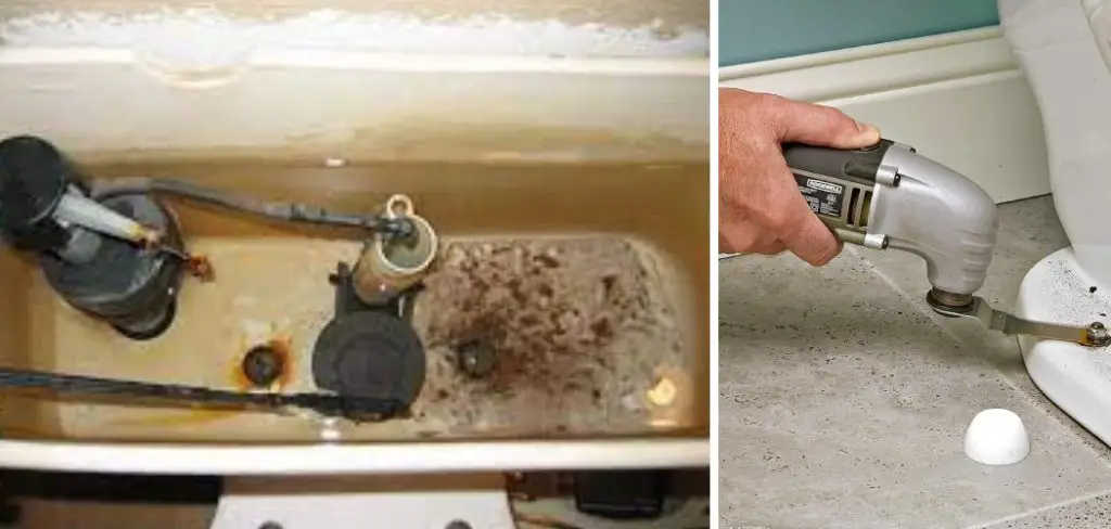 How to Remove Rusted Toilet Bowl Bolts