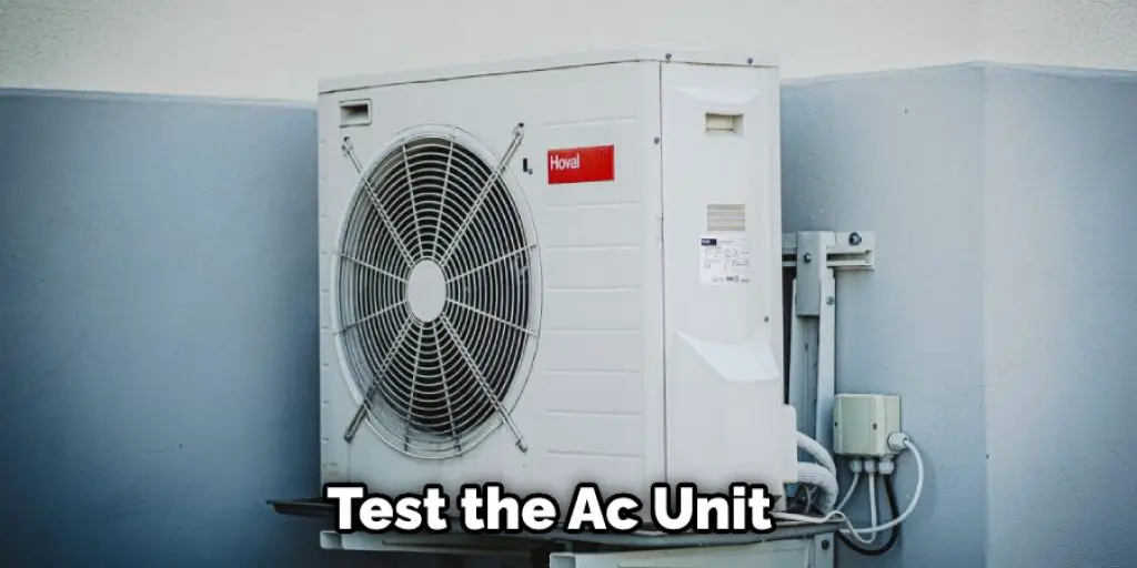 Test the Ac Unit