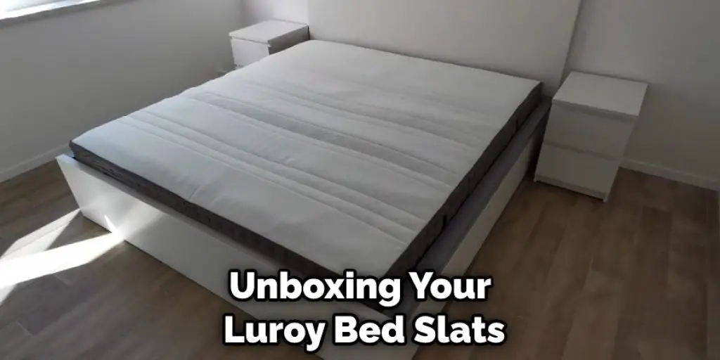 Unboxing Your Luroy Bed Slats